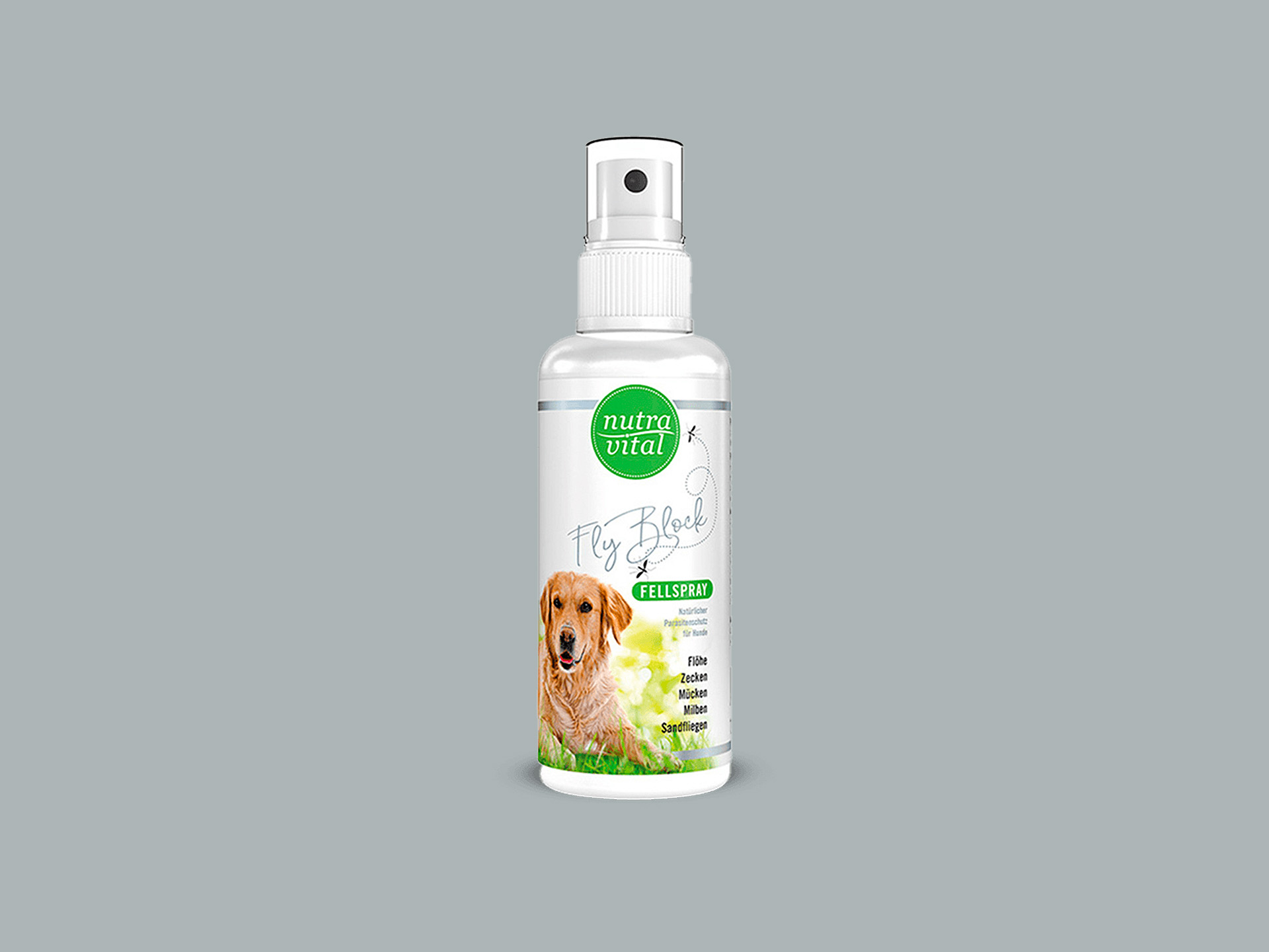 NutraVital® FlyBlock Fellspray für Hunde NutraVital® FlyBlock Fellspray für Hunde